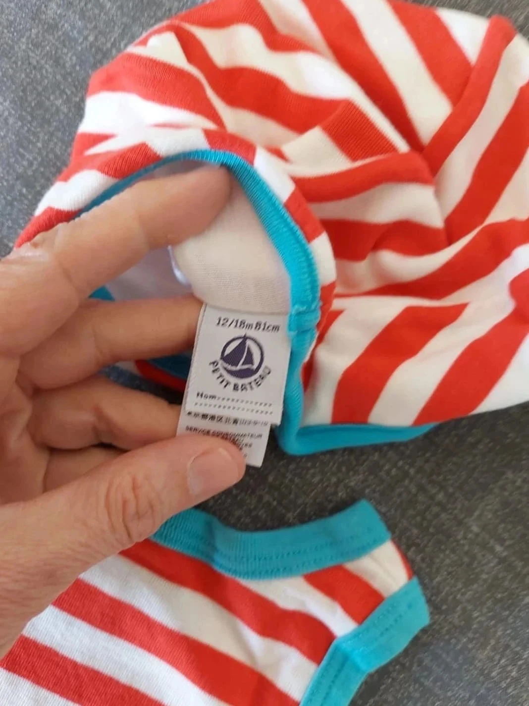 Combi short mariniere 12mois Petit Bateau – photo 9